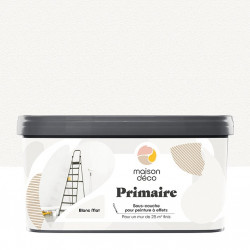 Primaire D'accrochage pour peinture a effet, blanc, 2.500 l de marque MAISON DECO, référence: B10012500