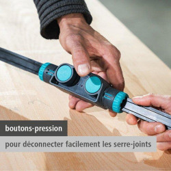 Connecteur serre joint a une main WOLFCRAFT, 1000 mm - WOLFCRAFT