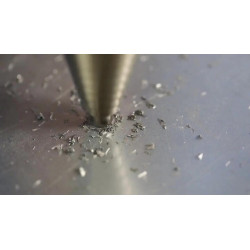 Fraise étagée HSS tige 8 mm diamètre 4-20 mm WOLFCRAFT - WOLFCRAFT
