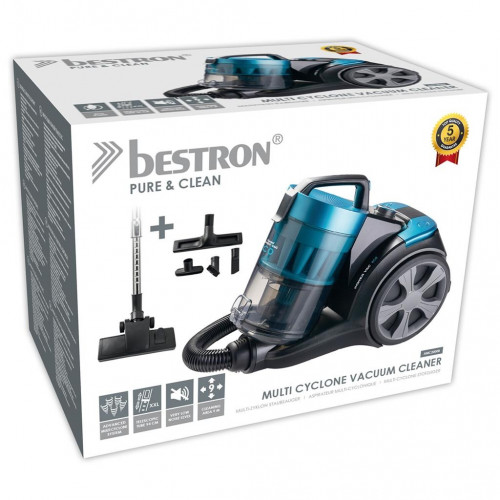Aspirateur multi-cyclone sans sac 700 W - filtre HEPA H13 - bac 2 L - Bestron