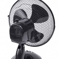 Ventilateur de table Bestron DDF27Z - 30 W - 27 cm - Noir - Bestron