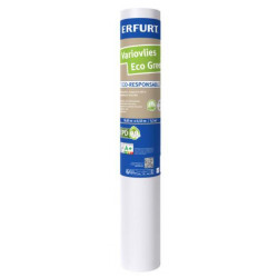Papier vinyle à peindre revêtement de rénovation sur intissé 150 g/m² variovlies de marque RL DECOR, référence: B9829400