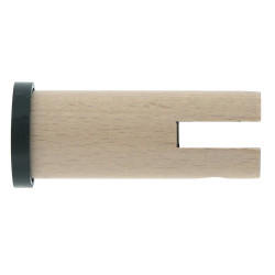 Lot de 2 embouts Atelier, chêne clair mat, Diam.28 mm de marque MOBOIS, référence: B9831400