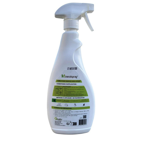 Colle de fixation liquide acrylique MINERALSPRAY, 750ml transparent - MINERALSPRAY