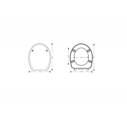 Abattant wc thermodur frein de chute declip decor monstera vif - VIF