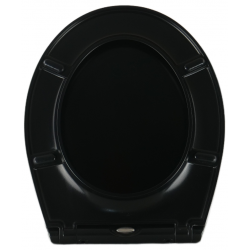 Abattant wc thermodur frein de chute declip decor marbre noir vif - VIF