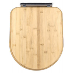 Abattant wc bambou forme d frein chute declip vif de marque VIF, référence: B9879100