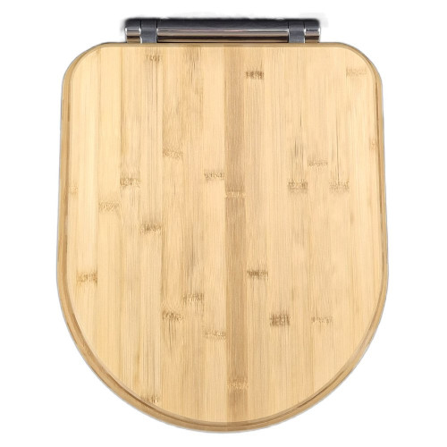 Abattant wc bambou forme d frein chute declip vif - VIF