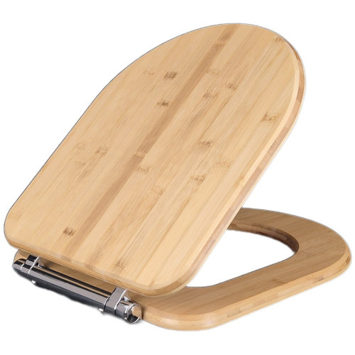 Abattant wc bambou forme d frein chute declip vif - VIF