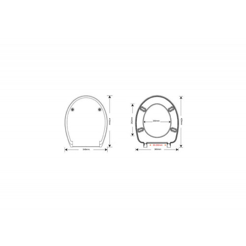Abattant wc bambou forme d frein chute declip vif - VIF