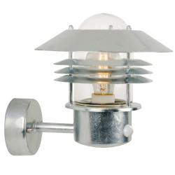 Applique extérieure détecteur E27 max 60W acier Vejers NORDLUX de marque NORDLUX, référence: B9980900