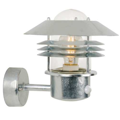 Applique extérieure détecteur E27 max 60W acier Vejers NORDLUX - NORDLUX