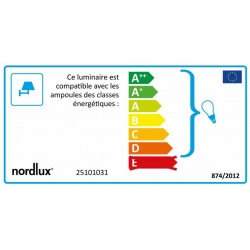 Applique extérieure détecteur E27 max 60W acier Vejers NORDLUX - NORDLUX