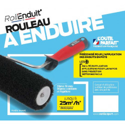 Rouleau pour enduire ROLL'ENDUIT l.180 mm L'OUTIL PARFAIT - L'OUTIL PARFAIT