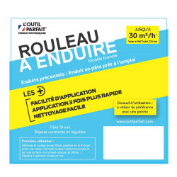 Recharge pour enduire ROLL'ENDUIT 180mm L'OUTIL PARFAIT - L'OUTIL PARFAIT