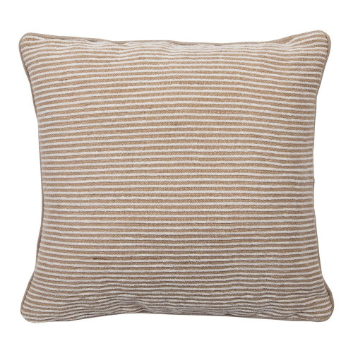 Coussin Chenille, beige l.45 x L.45 cm - Sans marque