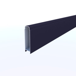 Lame De Clôture Aluminium Pleine Klos'Up Gris Zinc, H.9 X L.145 Cm - KLOS UP