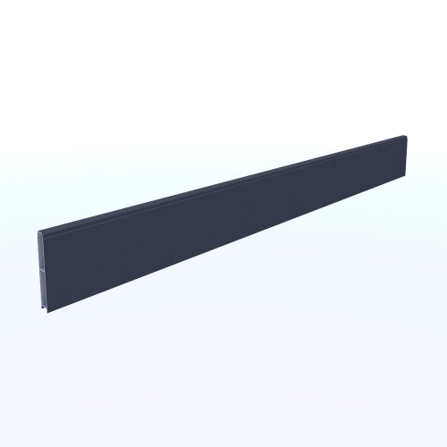 Lame De Clôture Aluminium Pleine Klos-Up ! Gris Zinc, H.15 X L.145 Cm - KLOS UP