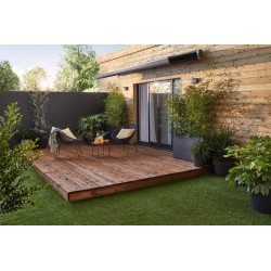 Closoir Aluminium Klos-Up ! gris, H.230 X L.2.5 X P.2.5 Cm - KLOS UP