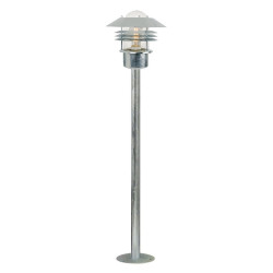 Potelet extérieur e27 max 60W gris Vejers h.82 cm NORDLUX de marque NORDLUX, référence: J9980700