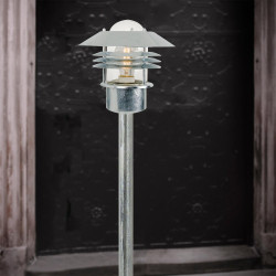 Potelet extérieur e27 max 60W gris Vejers h.82 cm NORDLUX - NORDLUX