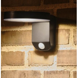 Applique solaire avec détecteur Rica 480 Lumen, blanc chaud, noir NORDLUX de marque ARTE CONFORT, référence: J9981100