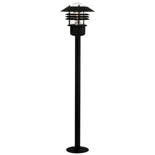 Potelet extérieur bord de mer E27 max 60W noir, Vejers NORDLUX - NORDLUX
