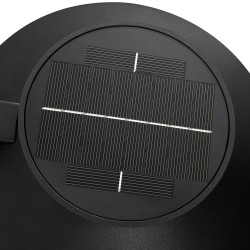 Applique solaire avec détecteur, 400 Lumens, Justina noir NORDLUX - NORDLUX
