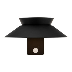 Applique solaire avec détecteur, 400 Lumens, Justina noir NORDLUX - NORDLUX