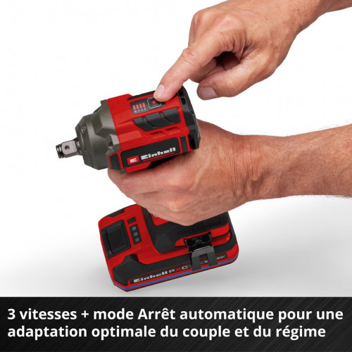 Boulonneuse à chocs sans fil - Professional TP-CW 18/350-C BL 18 V - 350 Nm - batterie 3 Ah - EINHELL 