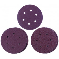 Disques abrasifs - 125 mm - grains P40, P80 et P120 - lot de 5 de marque EINHELL , référence: B10116000