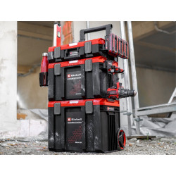 Lot de 2 rails latéraux - E-Case - pour mallettes SEALED - charge 12 kg par rail - EINHELL
