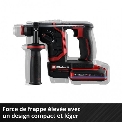 Marteau perforateur sans fil - Professional TP-HD 18/17-C Li BL 18 V - 1,7 J - batterie 3 Ah - EINHELL 