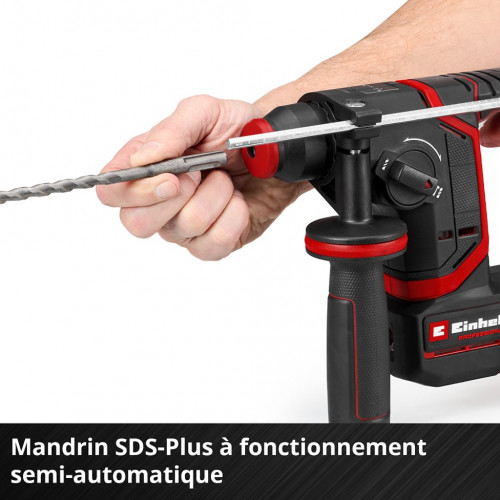 Marteau perforateur sans fil - Professional TP-HD 18/17-C Li BL-Solo 18 V - 1,7 J - SDS-Plus - EINHELL 