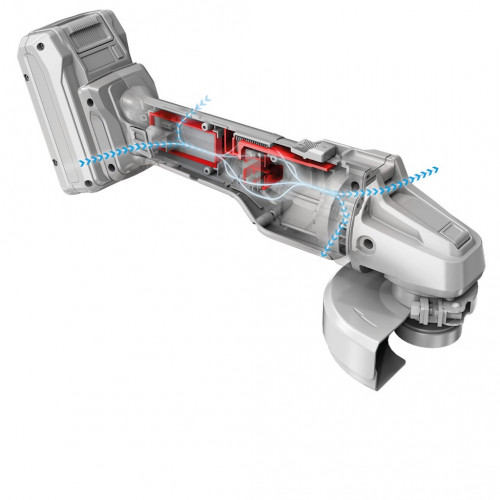 Meuleuse d’angle sans fil - Professional AXXIO 18/125 +5 18 V - 125 mm - batterie 4 Ah - EINHELL 