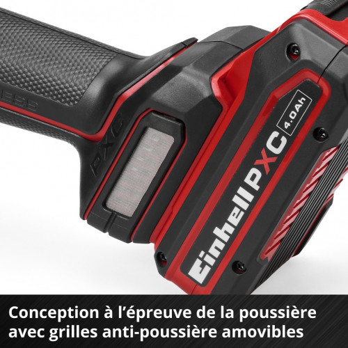 Meuleuse d’angle sans fil - Professional TP-AG 18/125-13 Q Li BL-Solo 18 V - 125 mm - 1300 W - EINHELL 