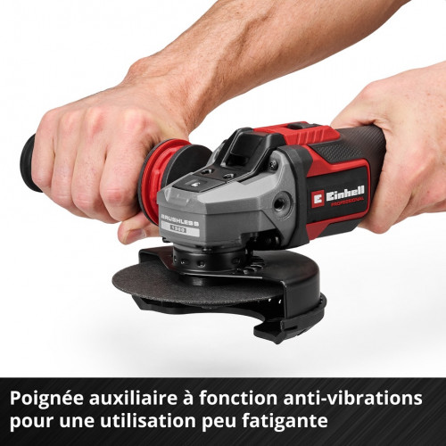 Meuleuse d’angle sans fil - Professional TP-AG 18/125-13 Q Li BL-Solo 18 V - 125 mm - 1300 W - EINHELL 