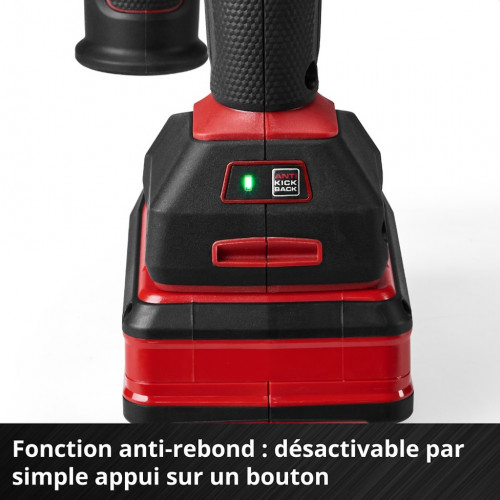 Perceuse à percussion sans fil - Professional TP-ID 18-C Li BL-Solo 18 V - Brushless - 44 500 coups/min - EINHELL 