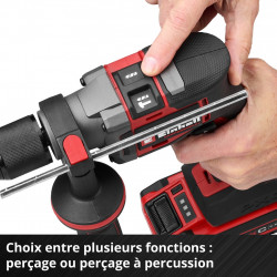 Perceuse à percussion sans fil - Professional TP-ID 18-C Li BL-Solo 18 V - Brushless - 44 500 coups/min - EINHELL 