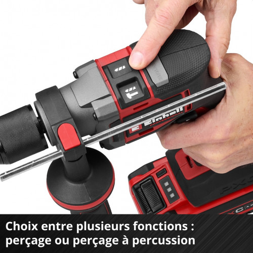Perceuse à percussion sans fil - Professional TP-ID 18-C Li BL-Solo 18 V - Brushless - 44 500 coups/min - EINHELL 