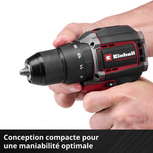 Perceuse-visseuse à percussion sans fil - Professional TP-CD 18/50-C Li-i BL 18 V - 50 Nm - 2 batteries 3 Ah - EINHELL 