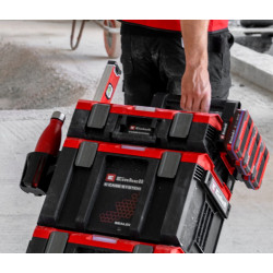 Porte-bidon - E-Case - pour rail latéral E-Case SEALED - charge 1 kg - EINHELL