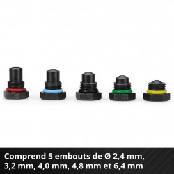 Riveteuse sans fil - Professional TP-RG 18/30 Li BL-Solo 18 V - 20 000 N - rivets jusqu’à 6,4 mm - EINHELL