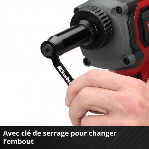 Riveteuse sans fil - Professional TP-RG 18/30 Li BL-Solo 18 V - 20 000 N - rivets jusqu’à 6,4 mm - EINHELL 