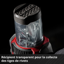 Riveteuse sans fil - Professional TP-RG 18/30 Li BL-Solo 18 V - 20 000 N - rivets jusqu’à 6,4 mm - EINHELL