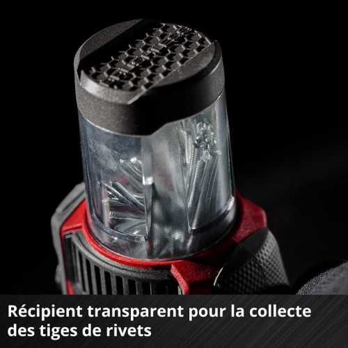 Riveteuse sans fil - Professional TP-RG 18/30 Li BL-Solo 18 V - 20 000 N - rivets jusqu’à 6,4 mm - EINHELL 