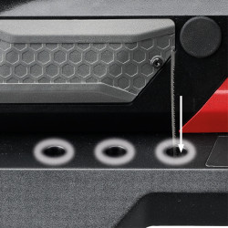 Scie à chantourner - TE-SS 406 Vario FP 130 W - hauteur de coupe 50 mm - variateur électronique - EINHELL