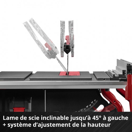 Scie circulaire sur table sans fil - TE-TS 36/10 T Li-Solo 36 V - lame 254 mm - coupe 89 mm - EINHELL 