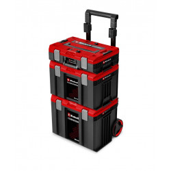 Servante d’atelier mobile - E-Case Rolling Workshop SEALED - 3 mallettes - IP65 - 120 kg - EINHELL