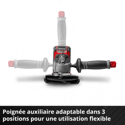 Meuleuse d’angle sans fil - TE-AG 18/115 Li-Solo 18 V - disque 115 mm - sans batterie - EINHELL 